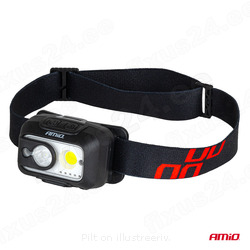 Pealamp laetav XPG+COB 1800mAh