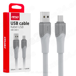 Kaabel USB-A - TYPE-C 60W 200cm FullLINK X111 AMIO 04290