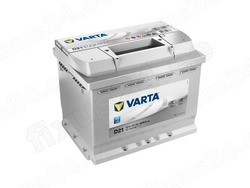 VARTA SILVER DYN D21 61Ah 600A 242X175X175 -/+