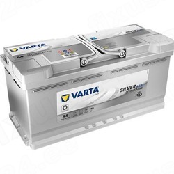 VARTA SILVER DYN xEV AGM A4 105Ah 950A 394X175X190 -/+