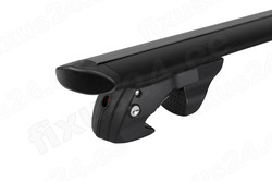 Katuseraam reelingutele Fender must 1225mm