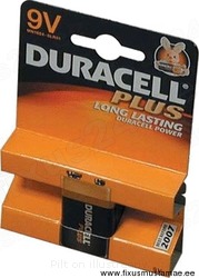 PATAREI DURACELL 9V