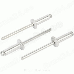 Tõmbeneedid 3,2 x 6,4mm 50tk