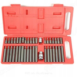 Otsikute komplekt Torx 40-osa