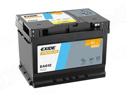 EXIDE 12/61 PRE 242X175X175 -/+