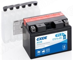 AKU EXIDE 12V MF 11,2Ah 205A(EN) 150x87x