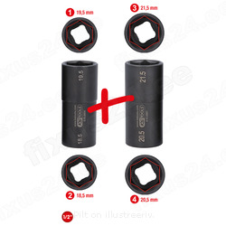 VELJEPADRUNITE KOMPLEKT FORD 2 OSA