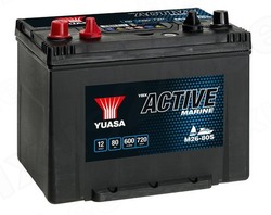 12V 80Ah 600A Yuasa Marine