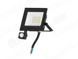 LED prozektor liikumisanduriga must 20W, 4000K