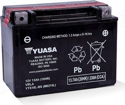12V Yuasa MF VRLA aku