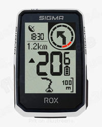 Spidomeeter Sigma ROX 2.0 valge
