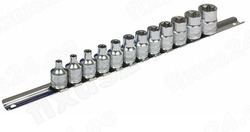 E-Torx 3/8 padrunite komplekt 12-osa